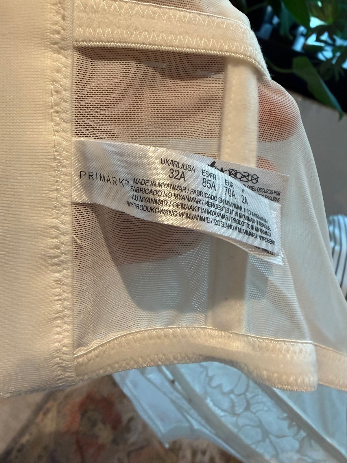 Primark White Lace Bustier Corset Top