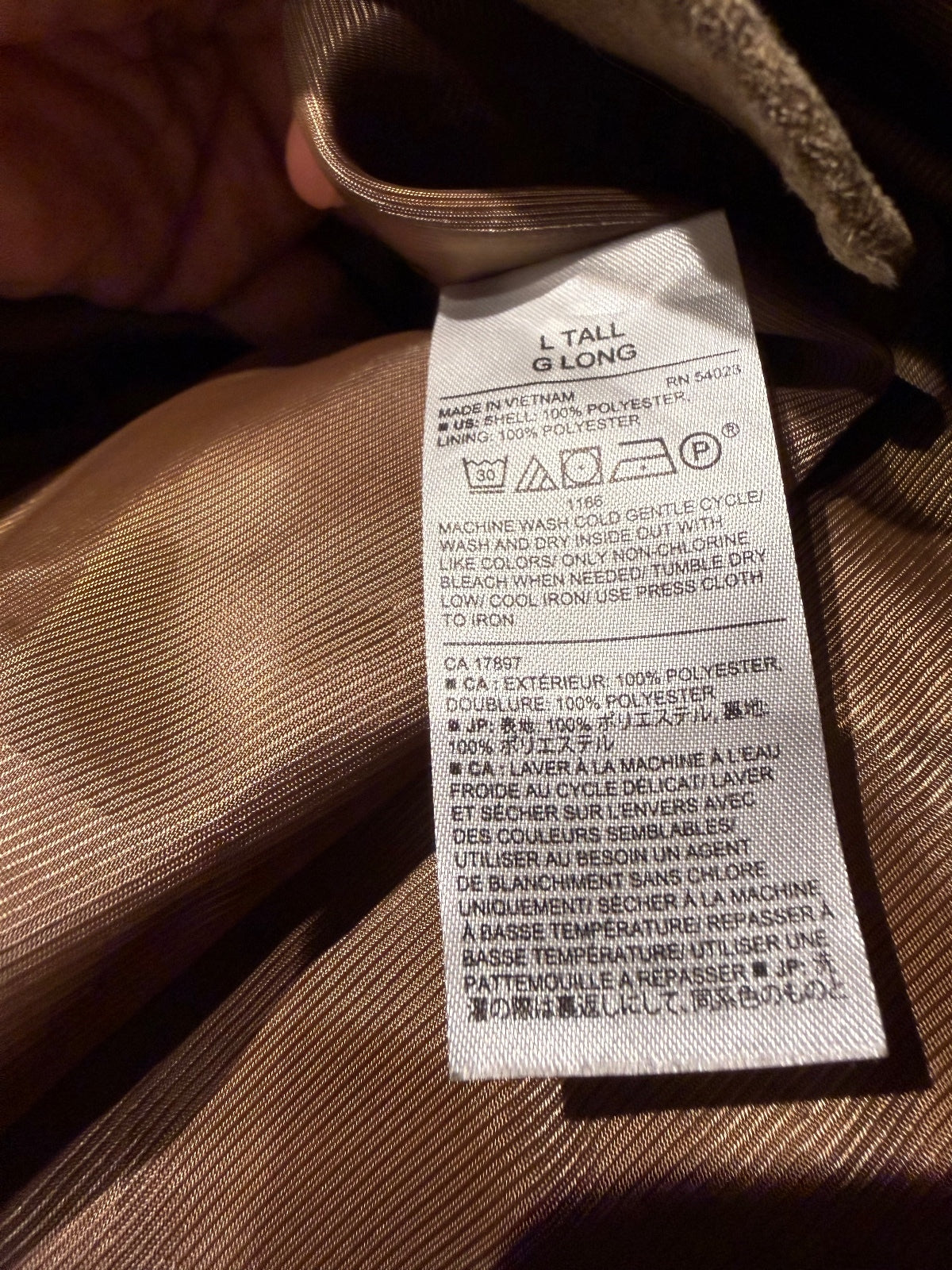 Banana Republic Suede-like Trench Coat in Beige