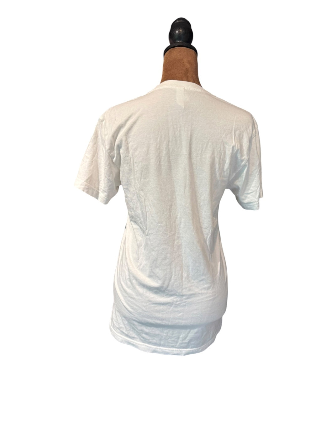 Next Level Apparel White Graphic T-Shirt WFMU 91.1 FM