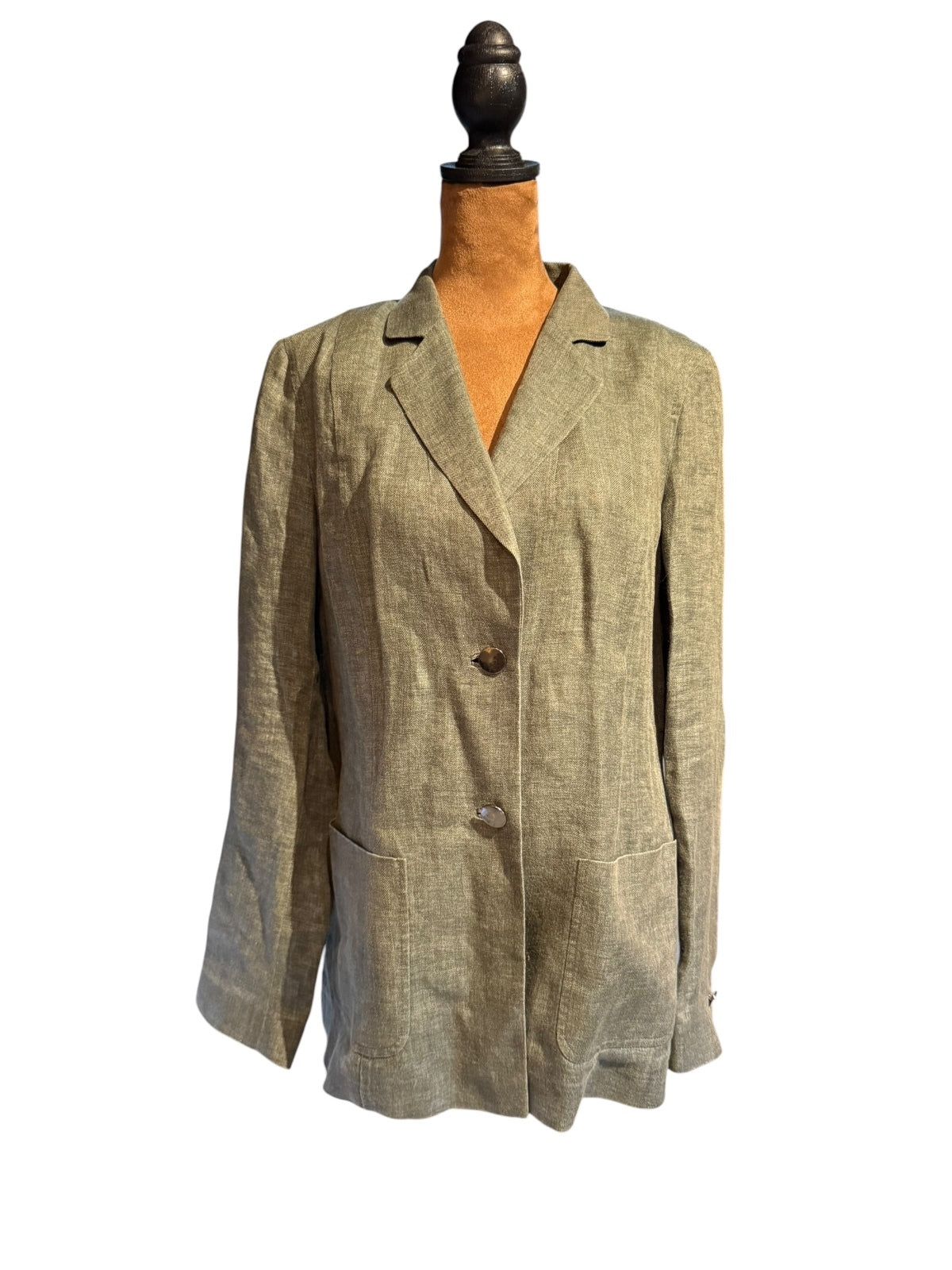 Lafayette 148 New York Women's 100% Linen Blazer Jacket
