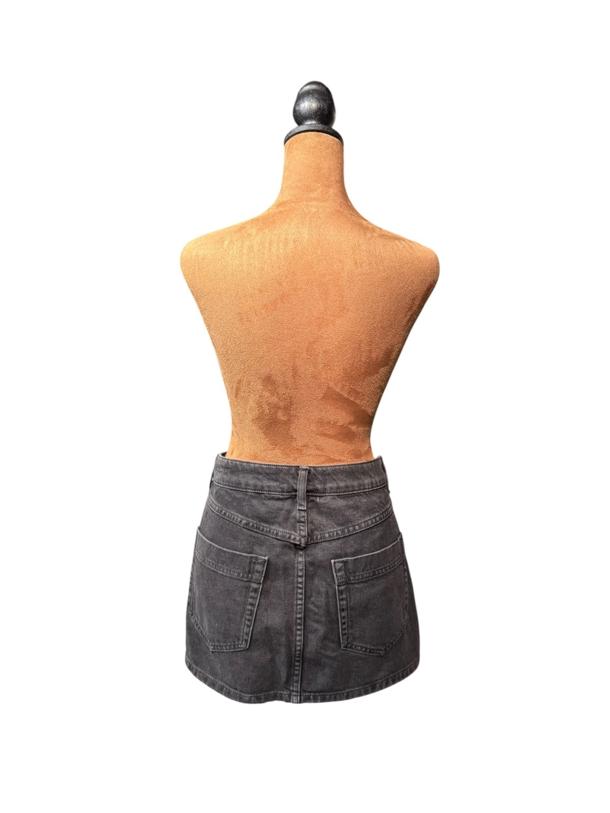 WE THE FREE Wynne Denim Skirt in Black