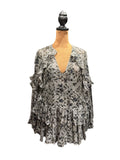 IRO Carty Ruffled Blouse