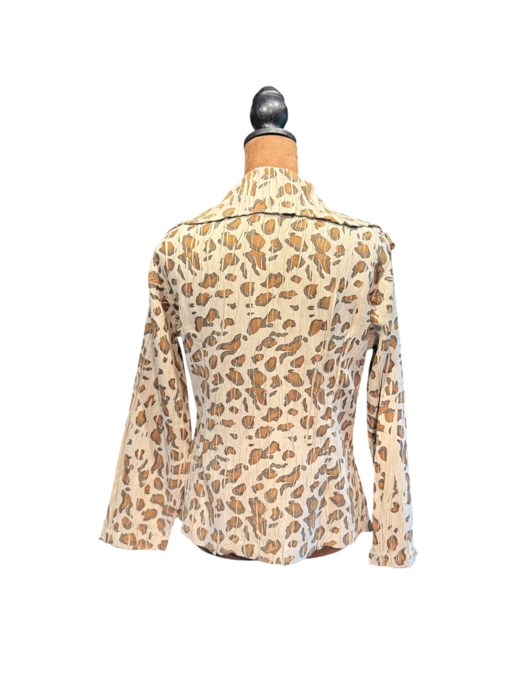 Keke Collection Leopard Print Lightweight Jacket