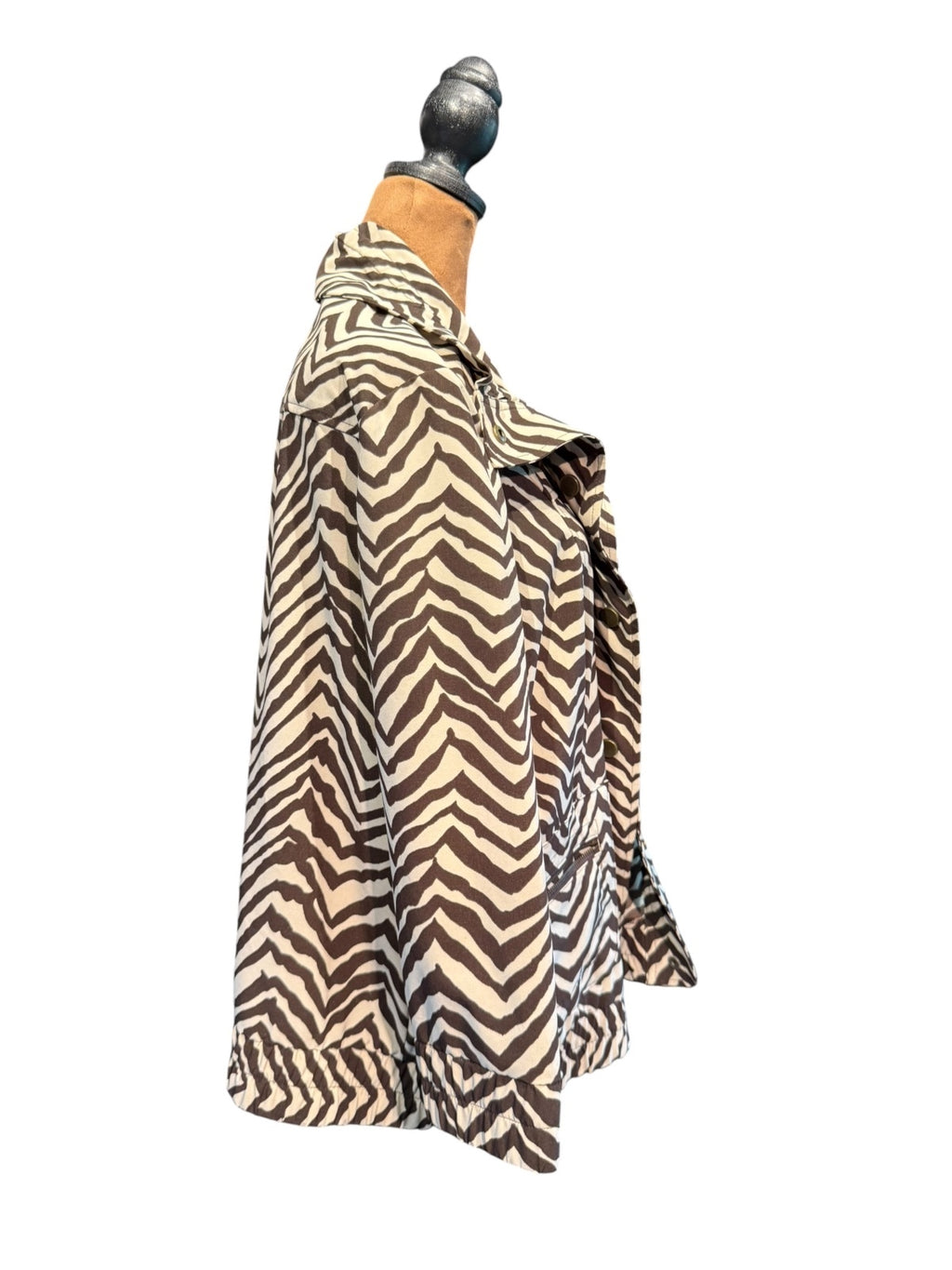 Zenergy by Chico's Zebra Print Jacket