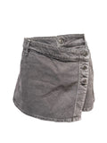 WE THE FREE Wynne Denim Skirt in Black