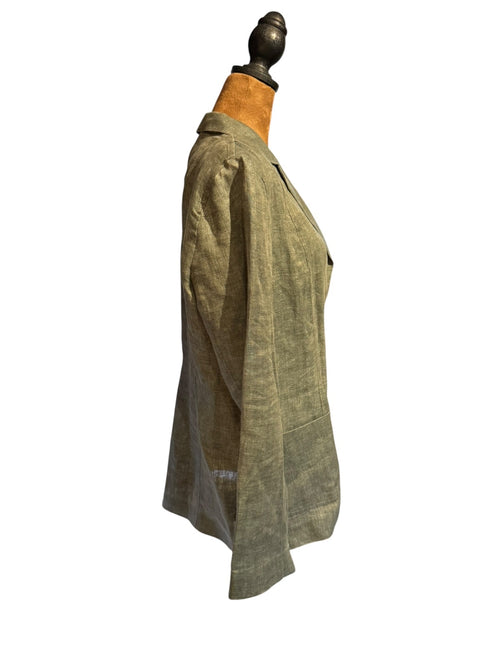 Lafayette 148 New York Women's 100% Linen Blazer Jacket