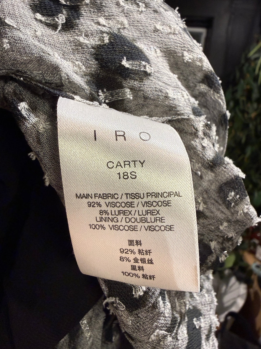 IRO Carty Ruffled Blouse