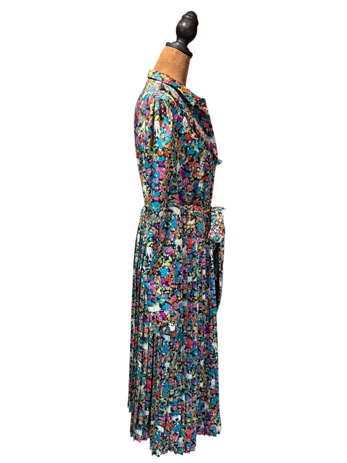 J.Crew Women's Goat and Flowers Ruffle Dress