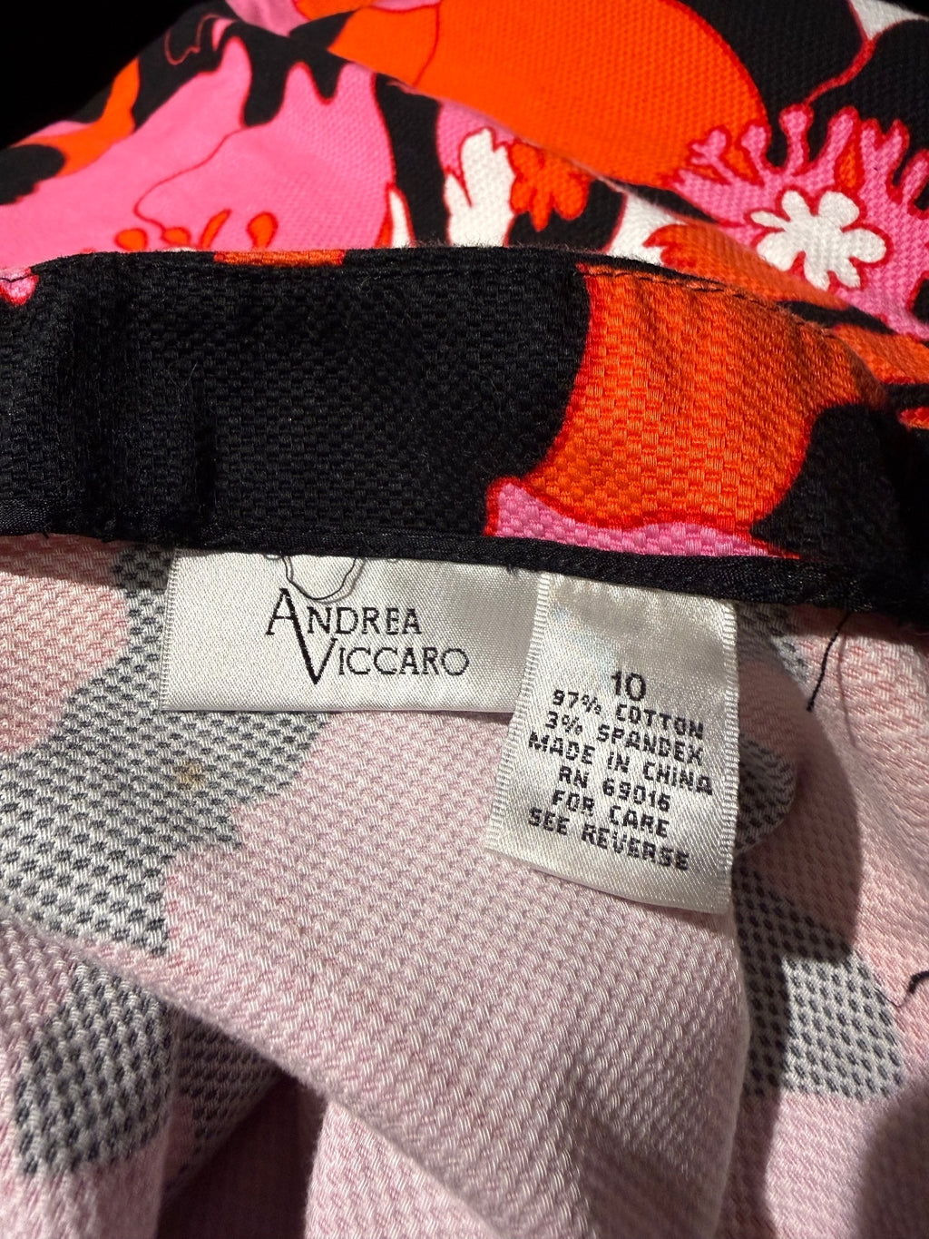 Andrea Viccaro Floral Pencil Skirt