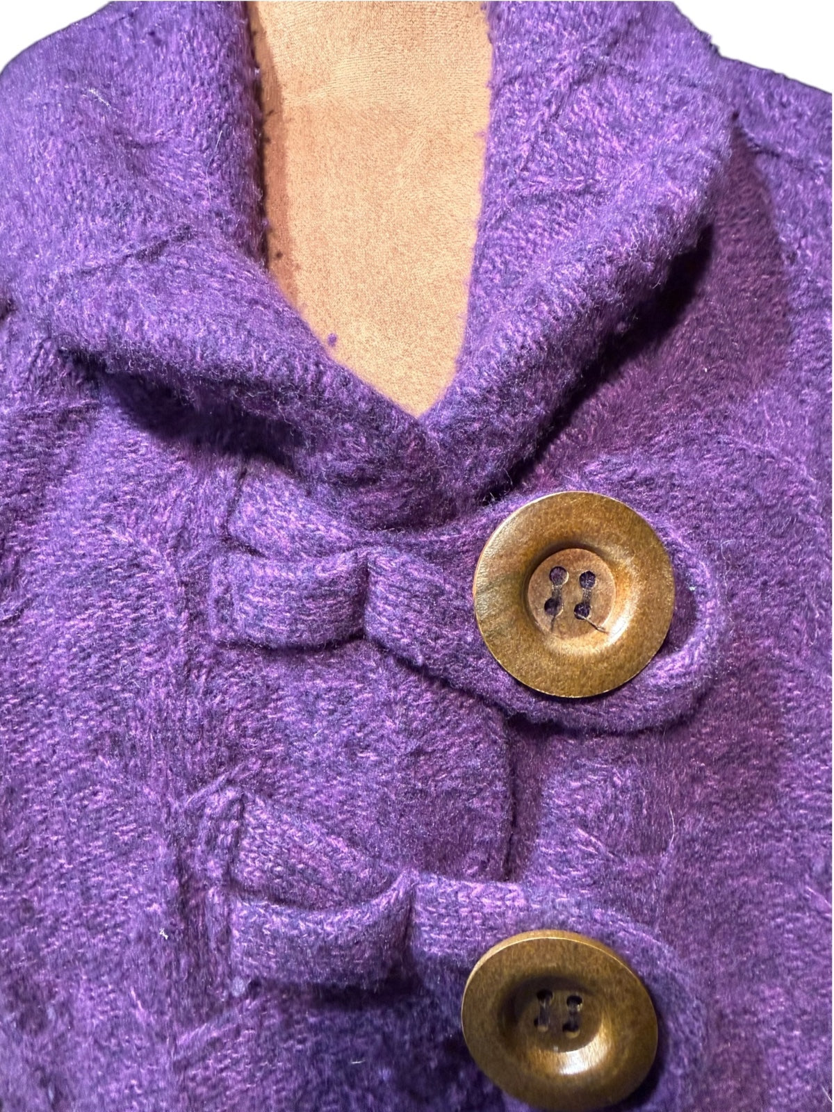 Chadwicks Purple Lambswool Sweater