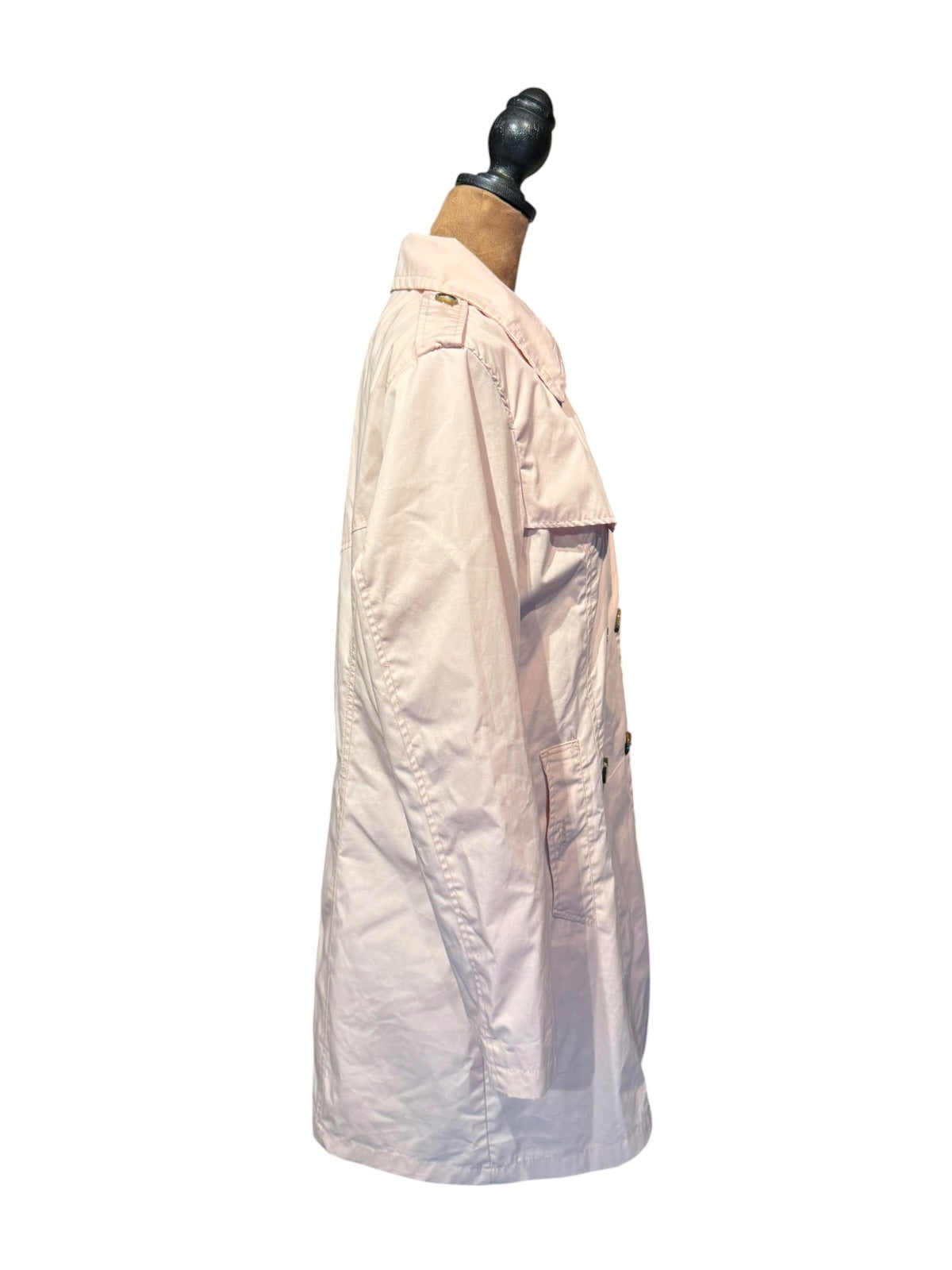 Big Chill Classic Light Pink Trench Coat