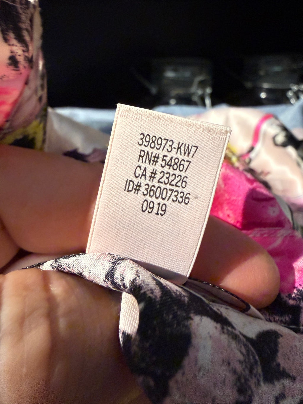 Victoria's Secret Floral Satin Pajama Set