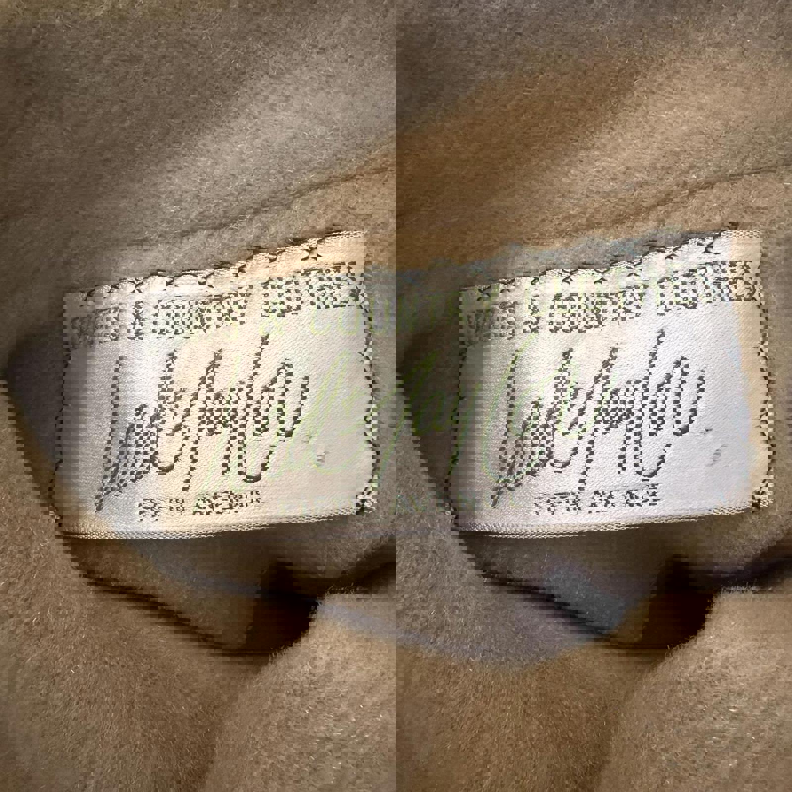 Lord & Taylor Beige Wool Peacoat