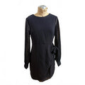 Lulus Black Dot Dress Size M