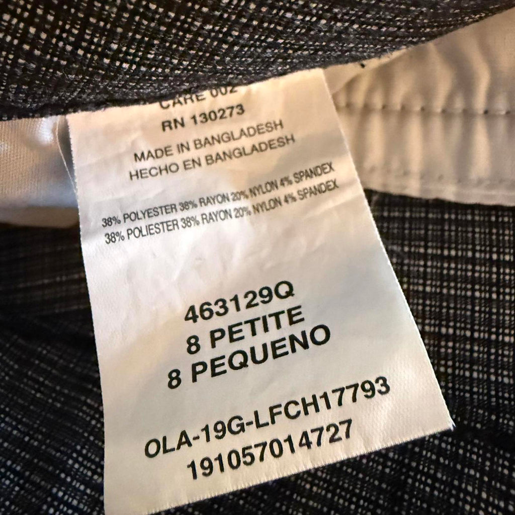 Lee Petites Relaxed Fit Straight Leg Pants Mid Rise