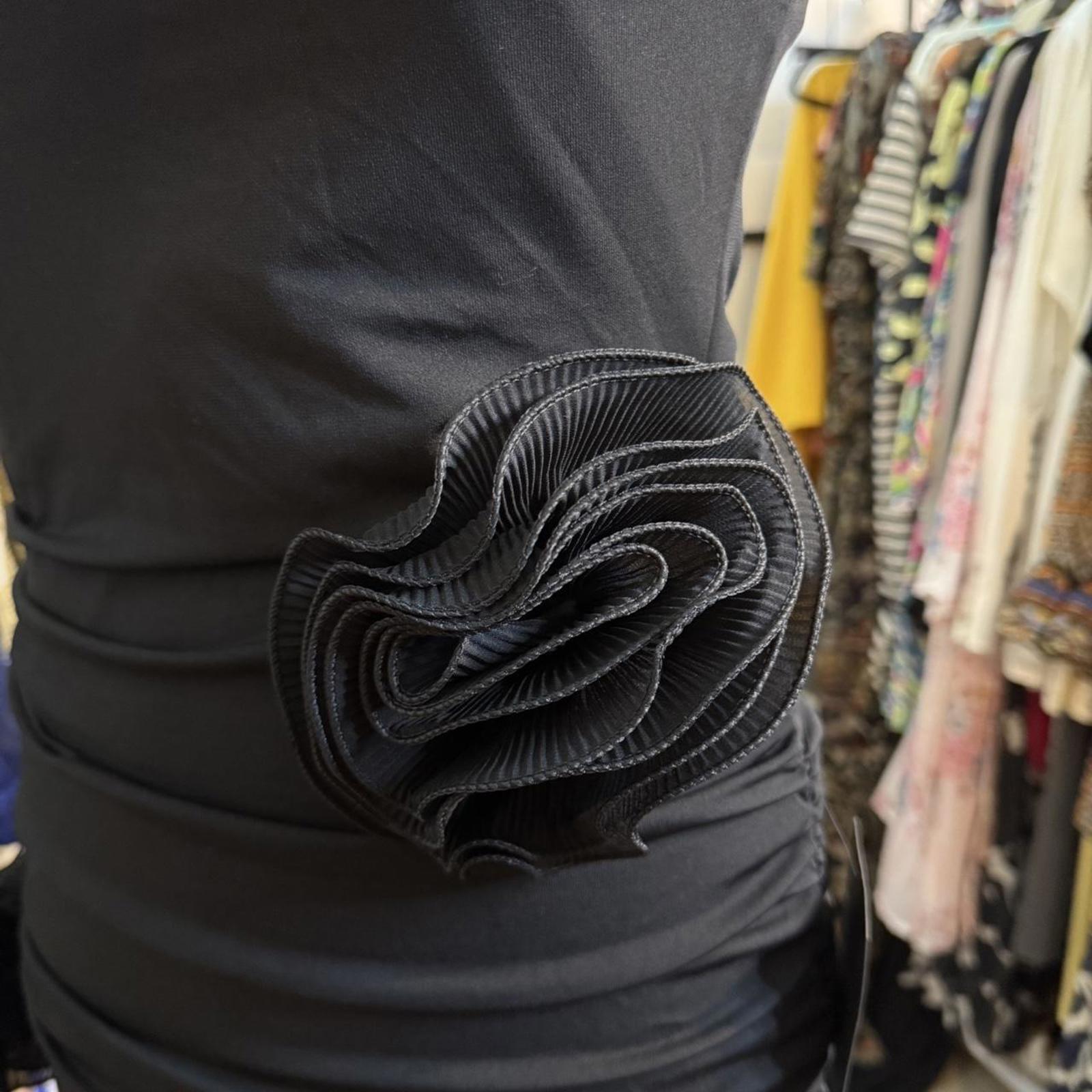 Lulus Strapless Black Dress Size M