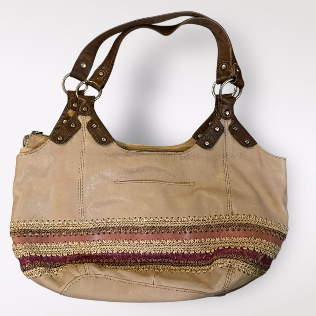The Sak Women's Tan and Cream Bag