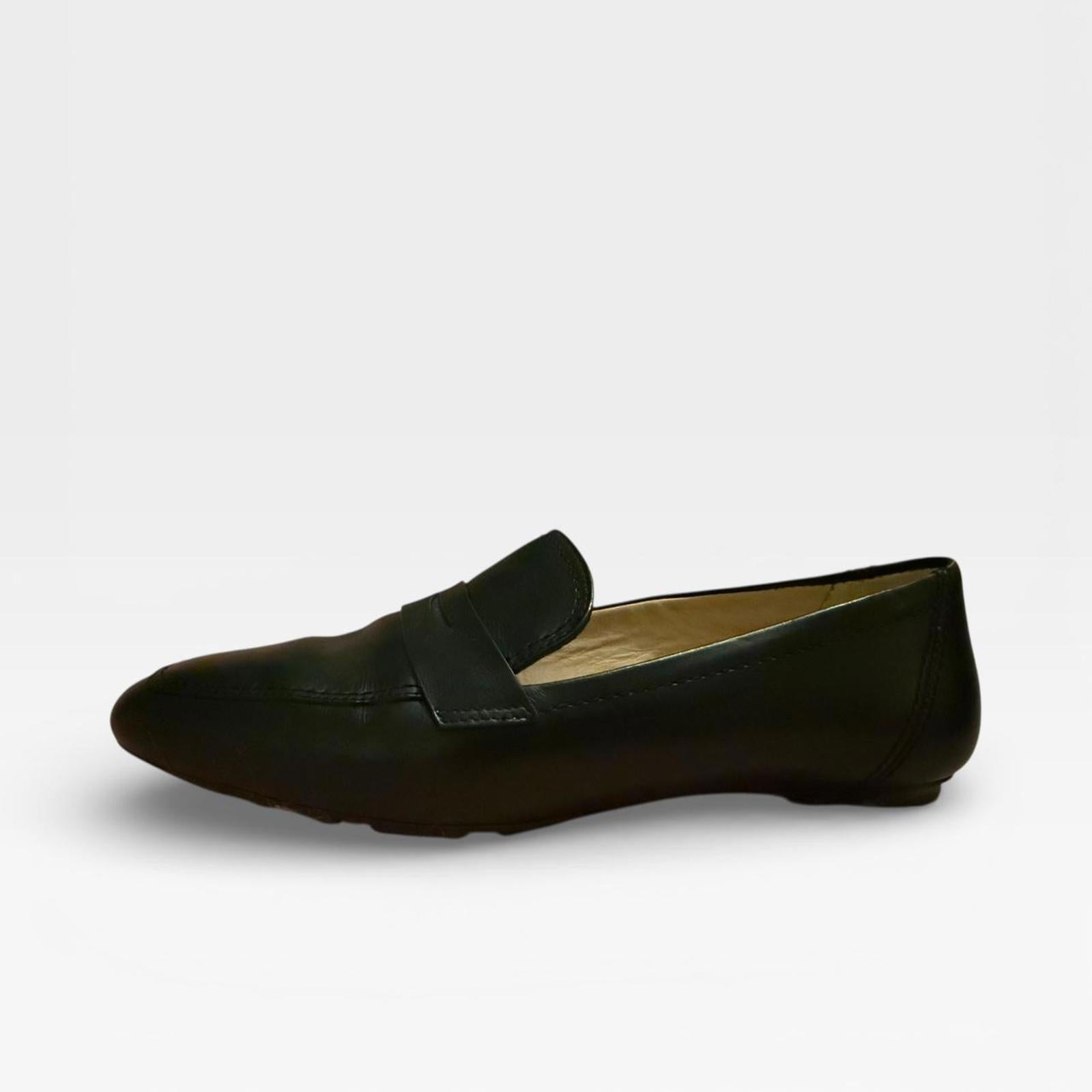 Stuart Weitzman Black Loafers