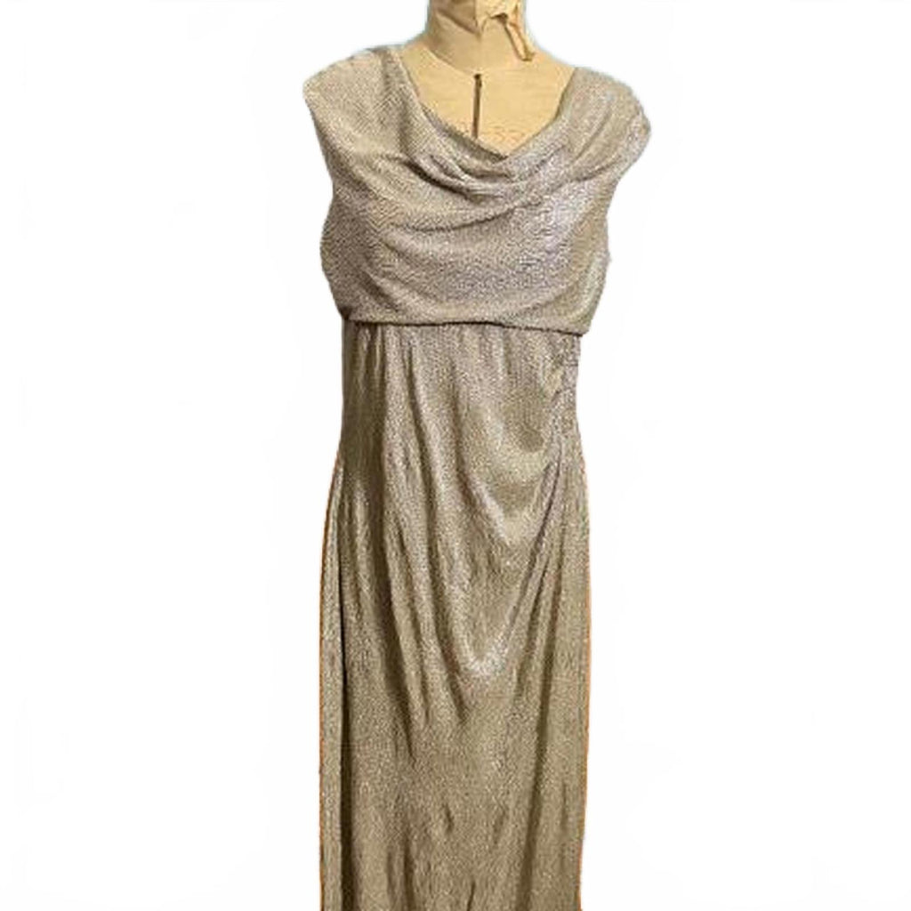 Ralph Lauren Gold Maxi Evening Dress