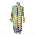 Senorita Colorful Tunic Top Size XS