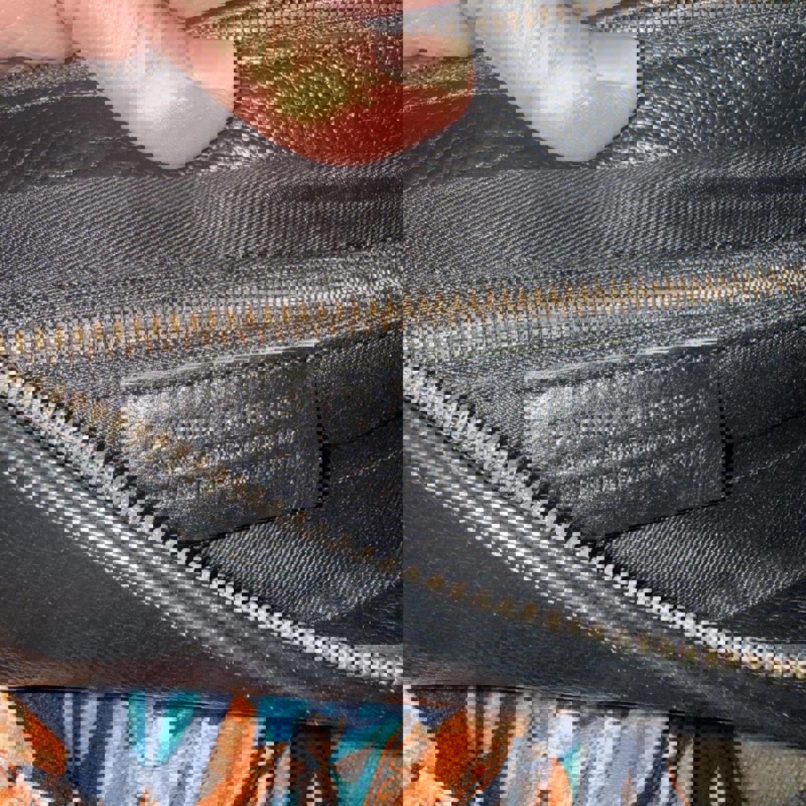 Divina Firenze Black Leather Crossbody Bag