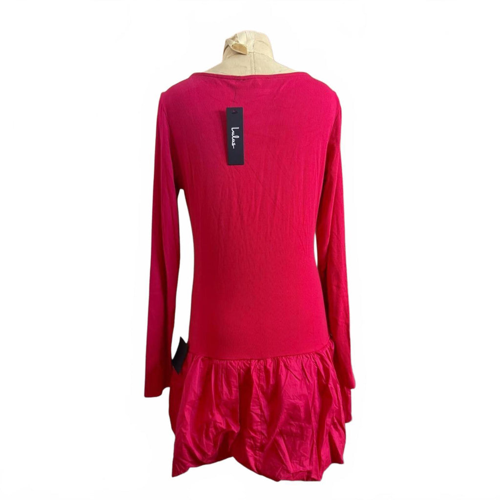 Lulus Red Drop Waist Dress Size L