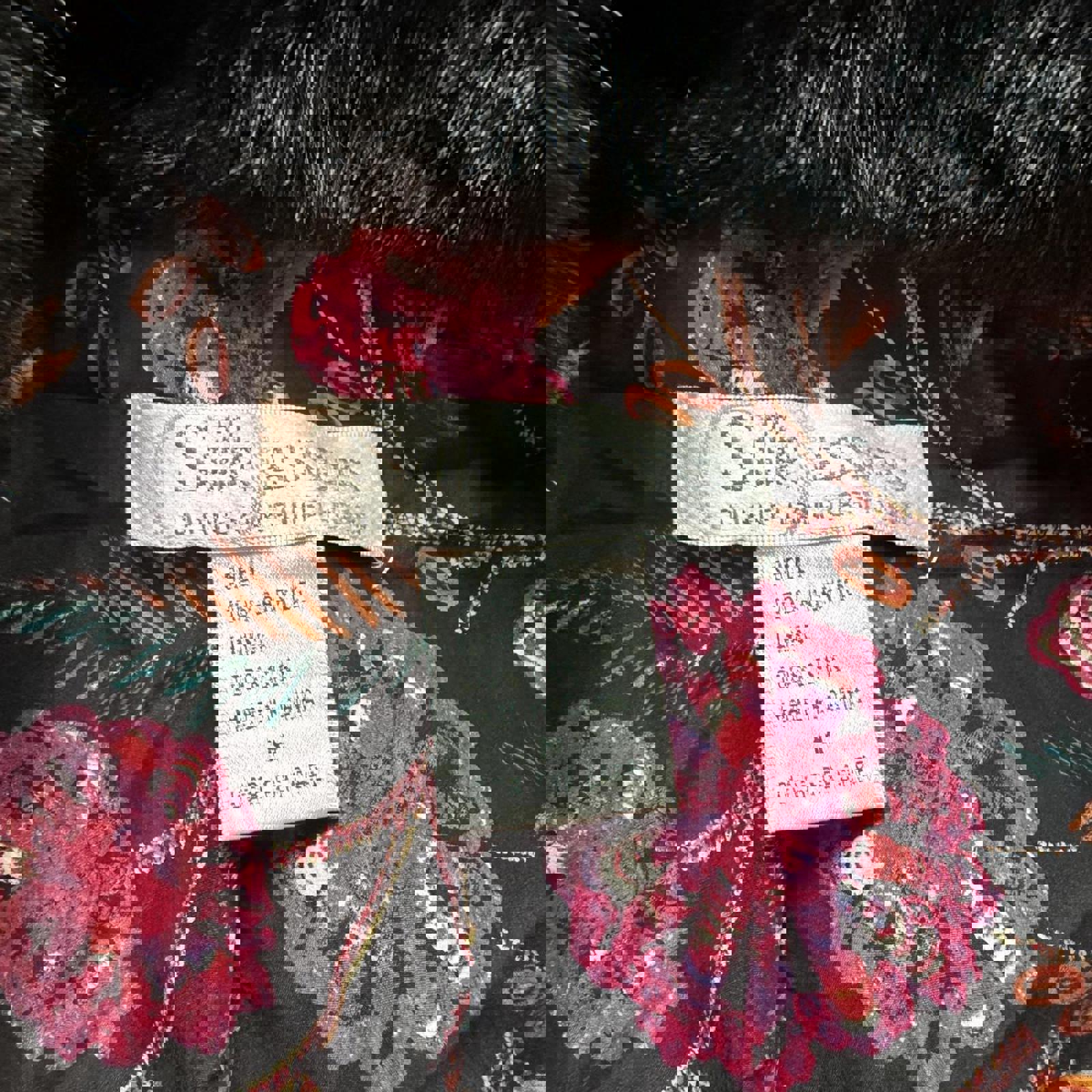 Diane Von Furstenberg Black Faux Fur Vest