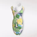 ReVamped Tropical Print Mini Dress