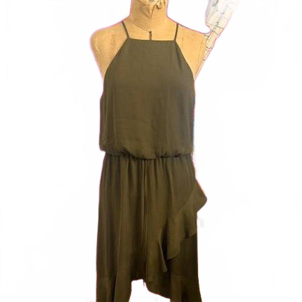 City Triangles Khaki and Green Dress