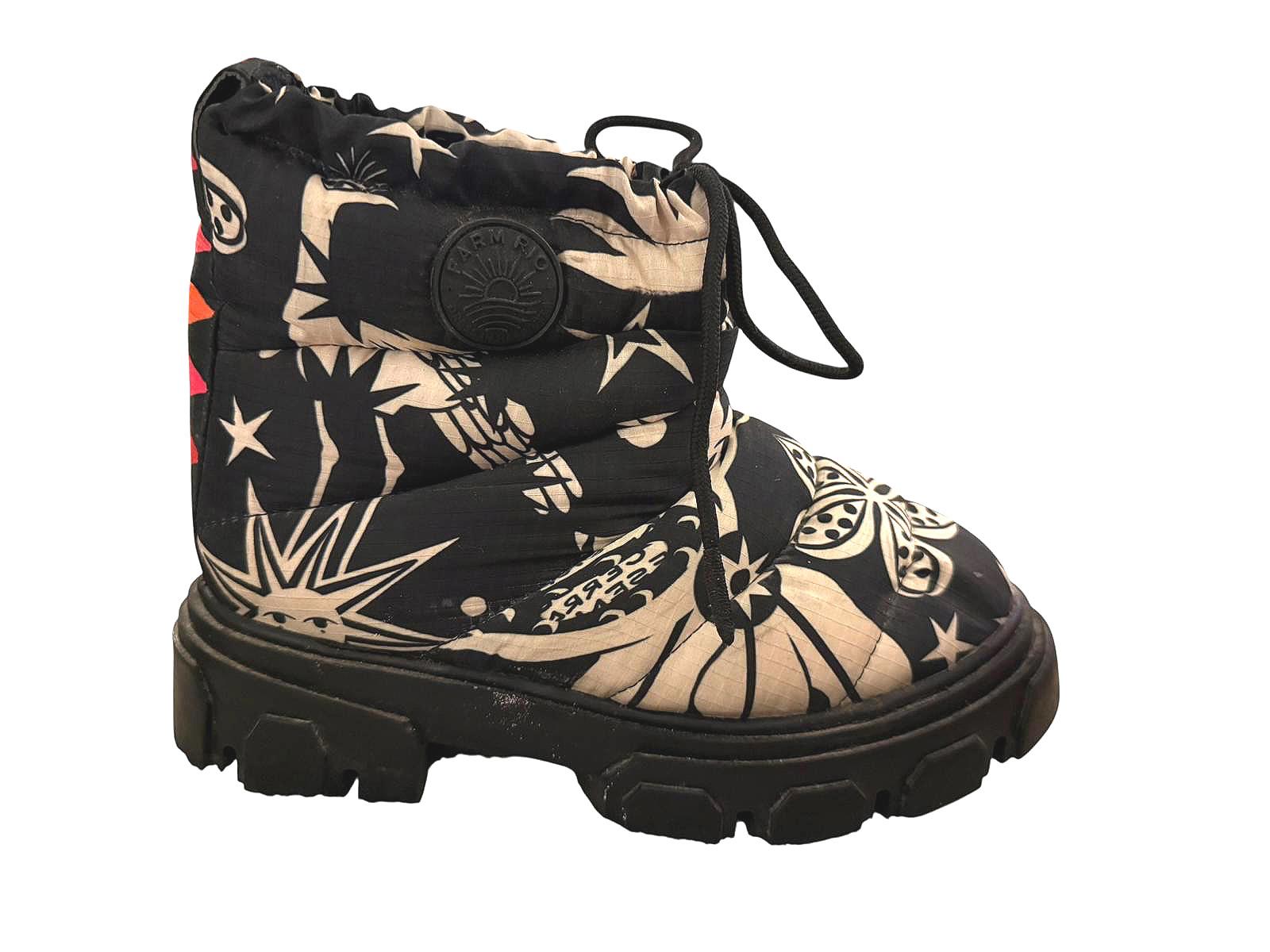 Farm Rio Cerrado Sky Lug Sole Puffer Booties