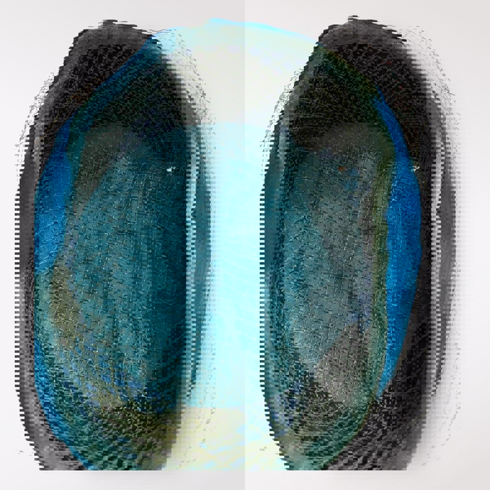 Vintage Women's Blue Feather Hat