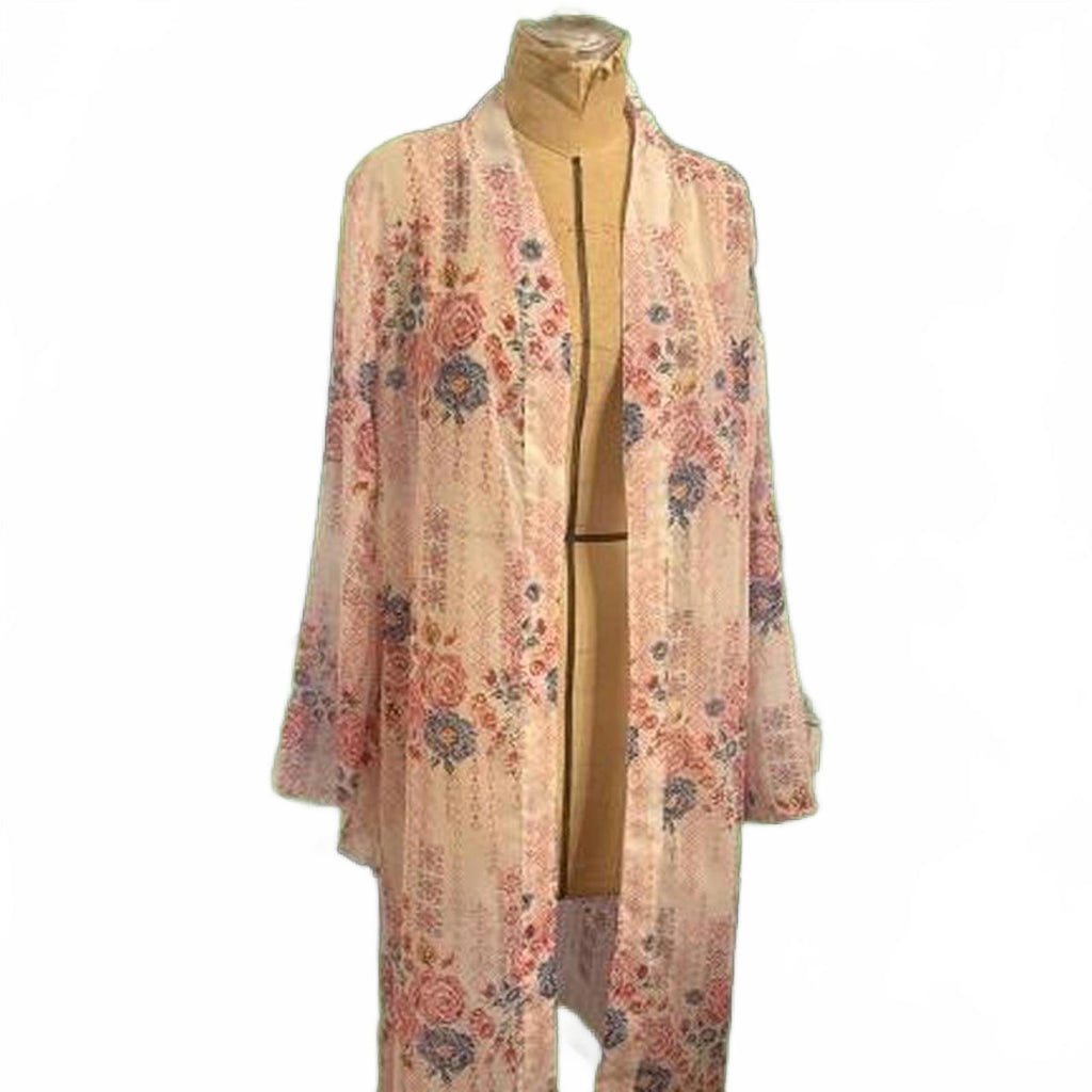 Jorja Floral Sheer Kimono Top