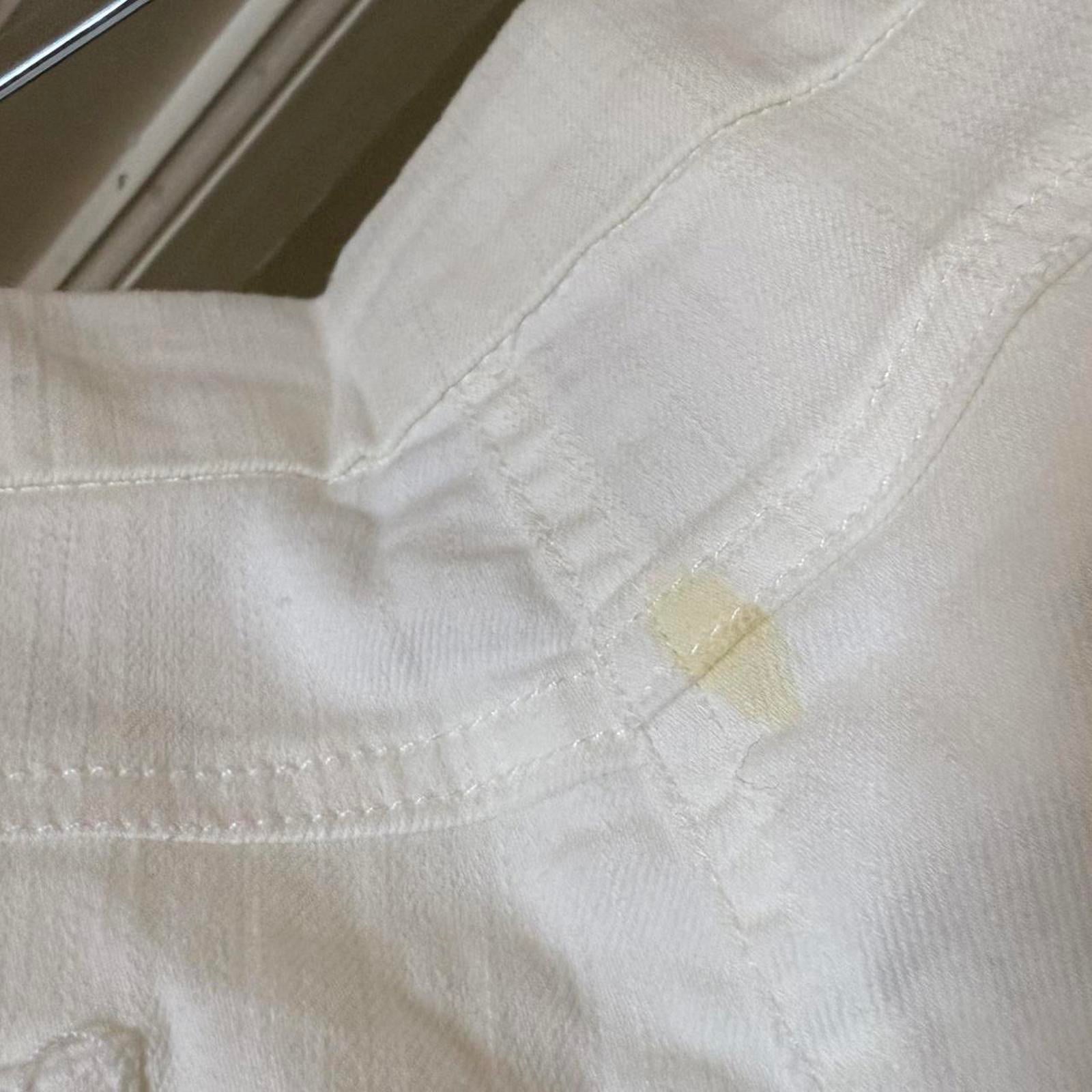 Alfred Dunner White Cotton Wide Leg Trousers Size 12