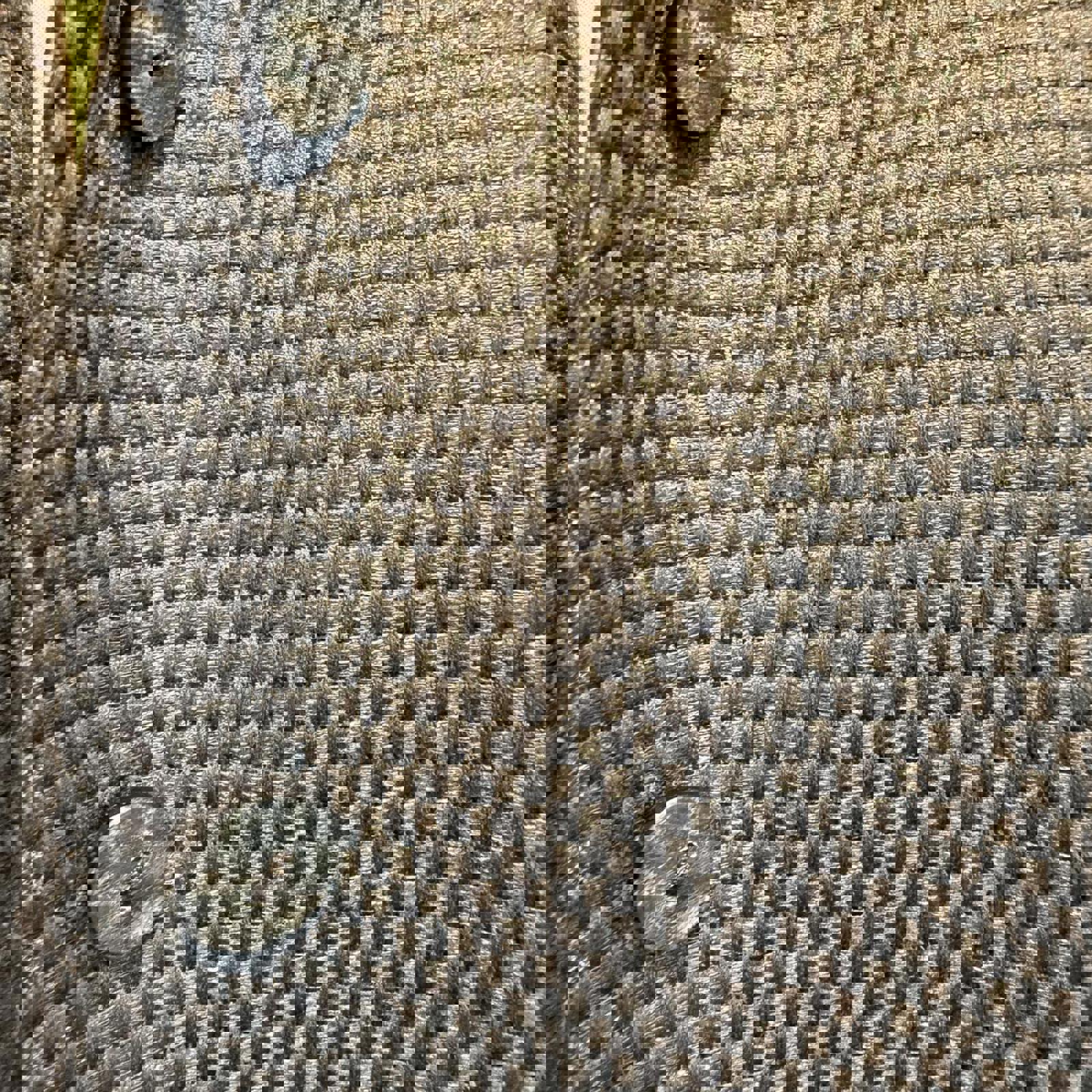 Lafayette 148 Women's Brown Tweed Button-Up Jacket with Stand Collar