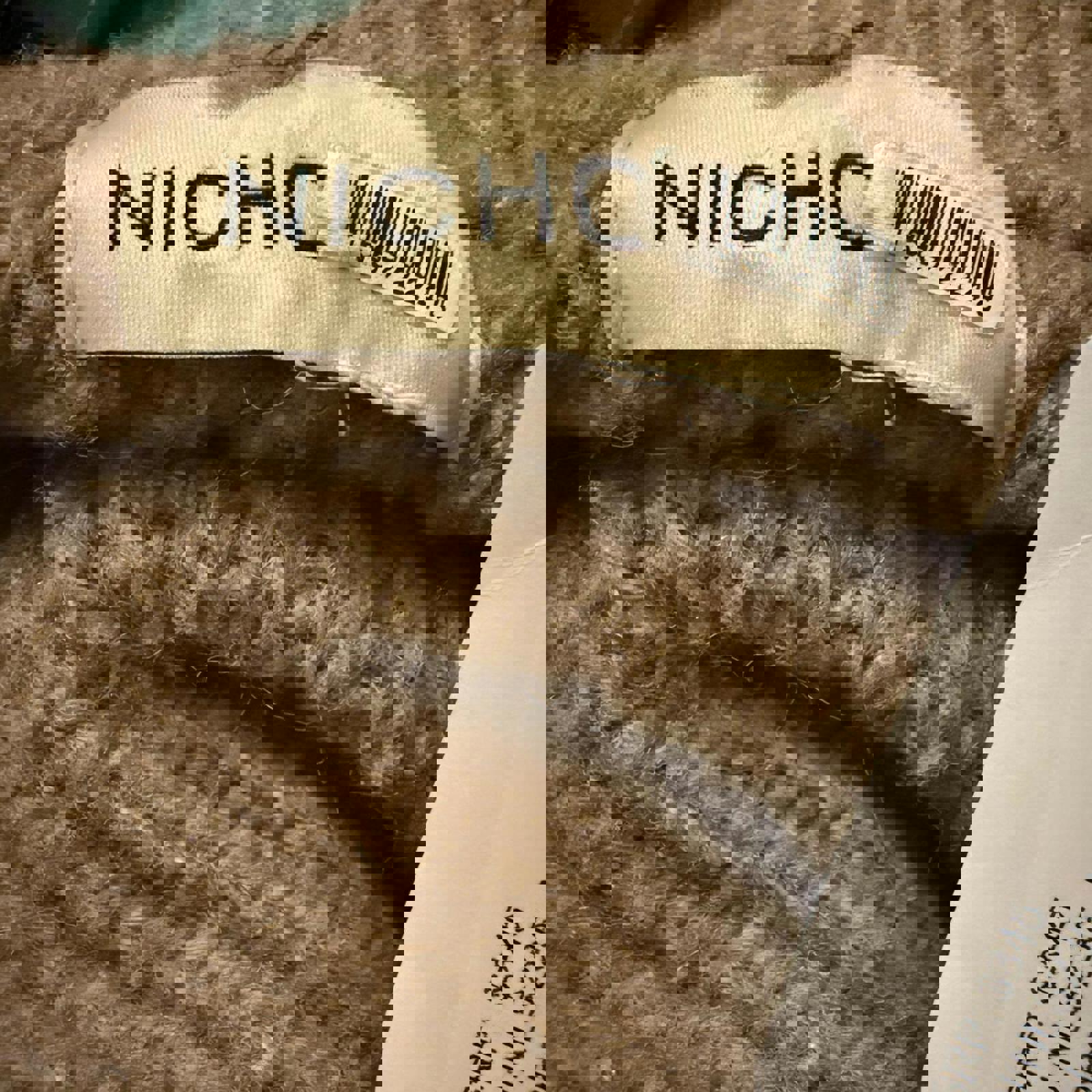 NICHOLAS Brown Knit Scarf Coverup