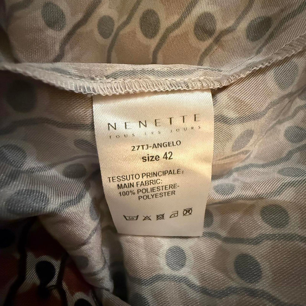 Nenette Milano Tous Les Jours Geometric Print Dress