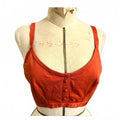 Savage x Fenty Orange Cotton Corset Top