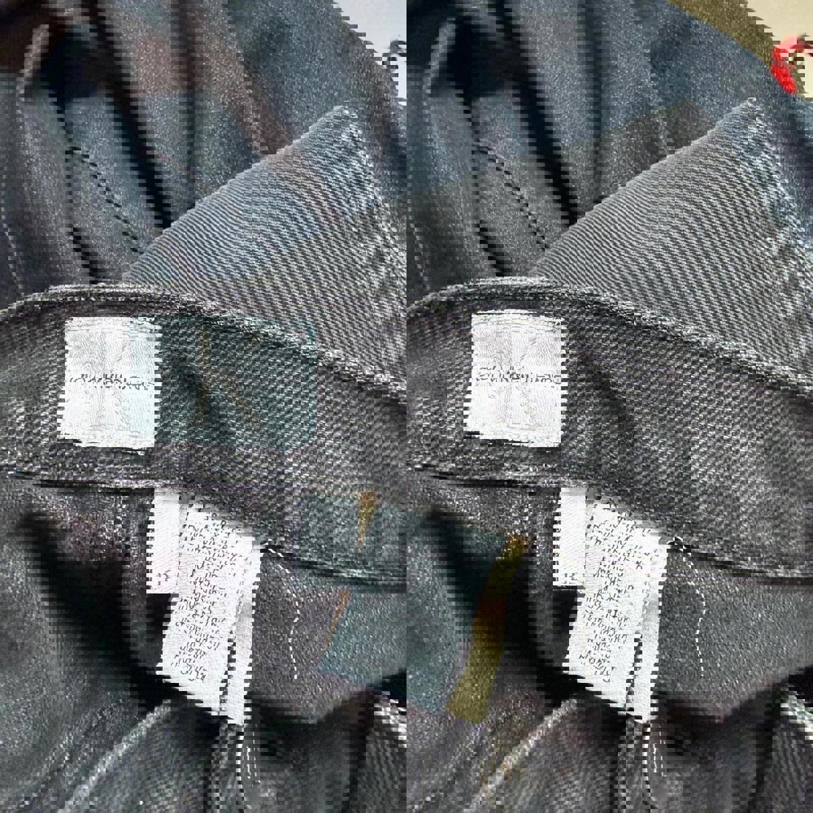 Calvin Klein Gray Straight Leg Jeans