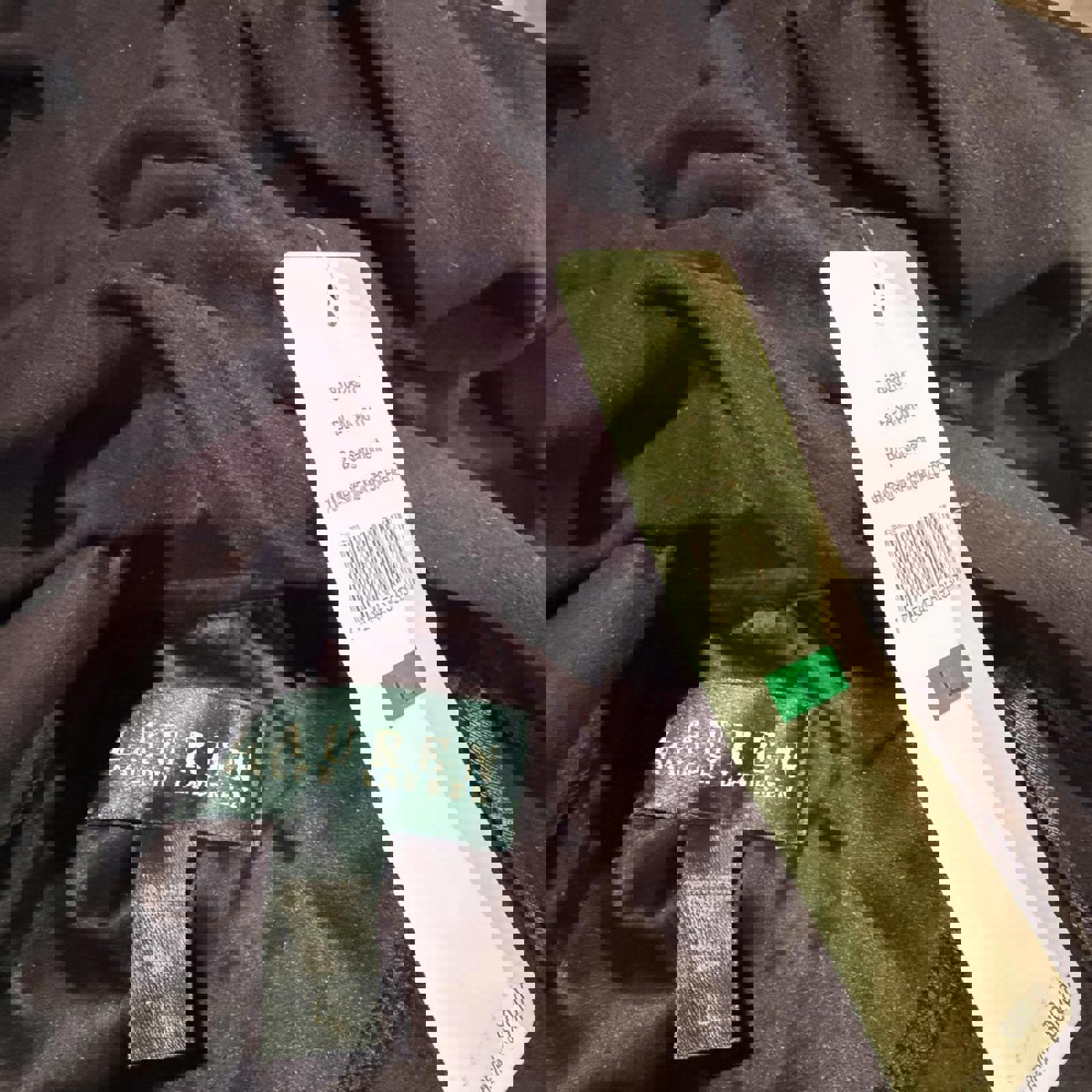 Ralph Lauren Black Velvet Belted Jacket