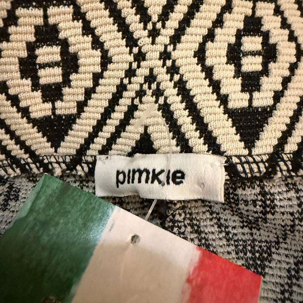 Pimkie Back & White Midi Skirt