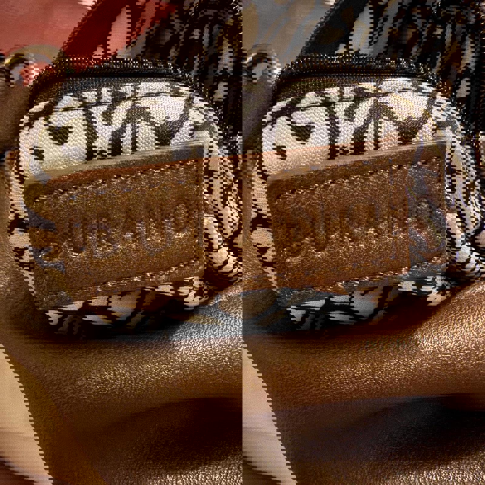 Burano burgundy vegan leather bag with a boho vibe