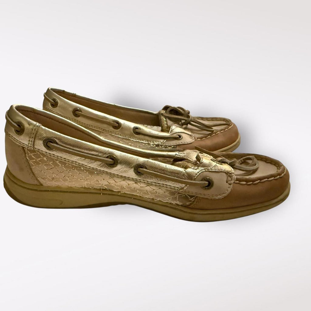 Sperry Women's Two-Tone Leather Boat Shoes