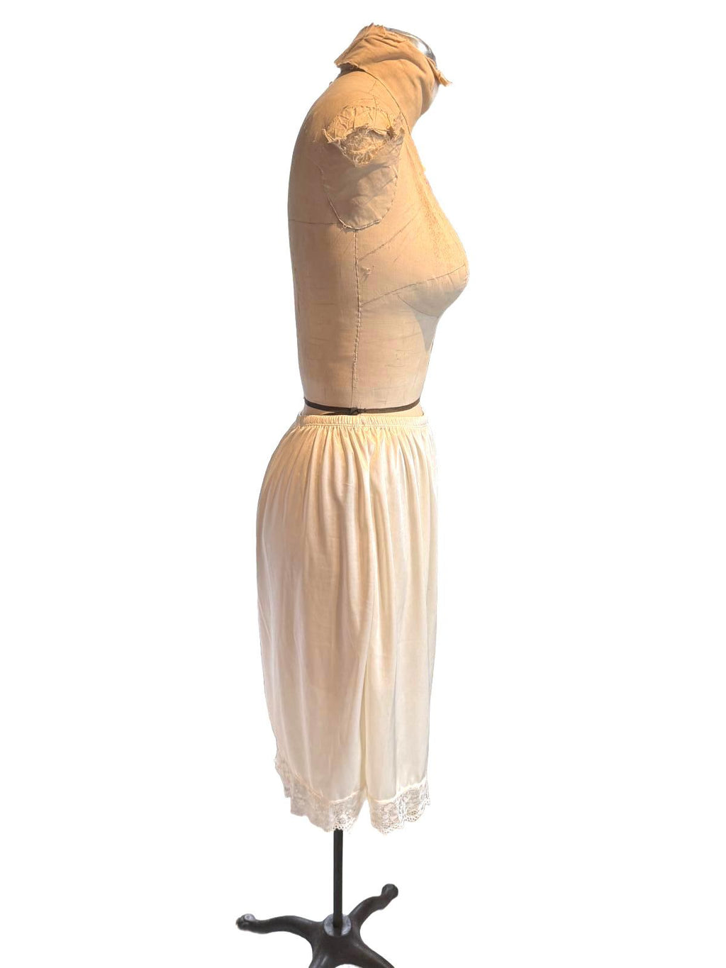 Vintage Half Slip with Lace Trim