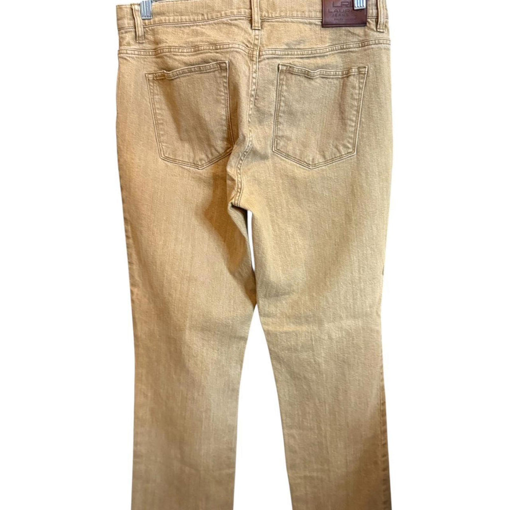 Lauren Jeans Co. Ralph Lauren Beige Denim Jeans