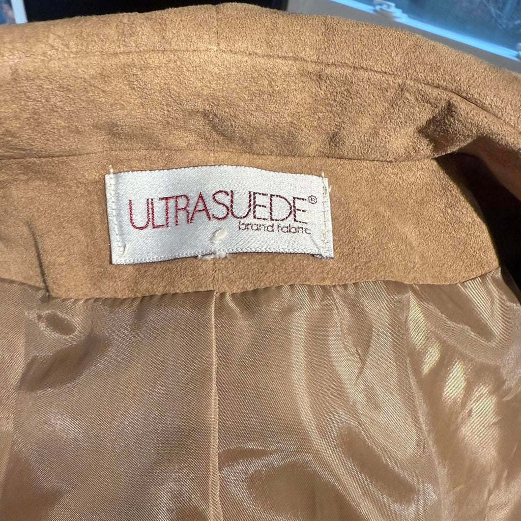 Count Romi Women's Tan Ultrasuede Jacket Size M
