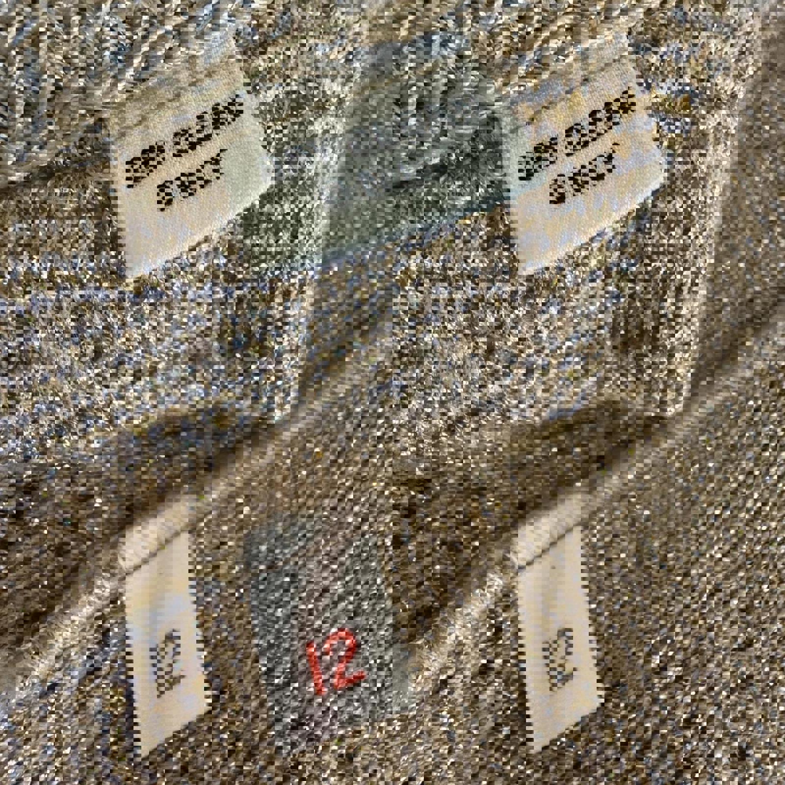 Vintage Beige Knit Button-Up Cardigan Sweater