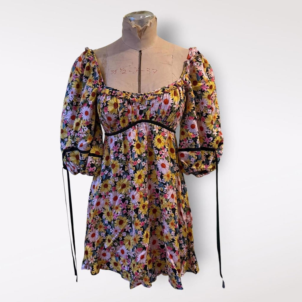 For Love & Lemons Sylvia Floral Dress