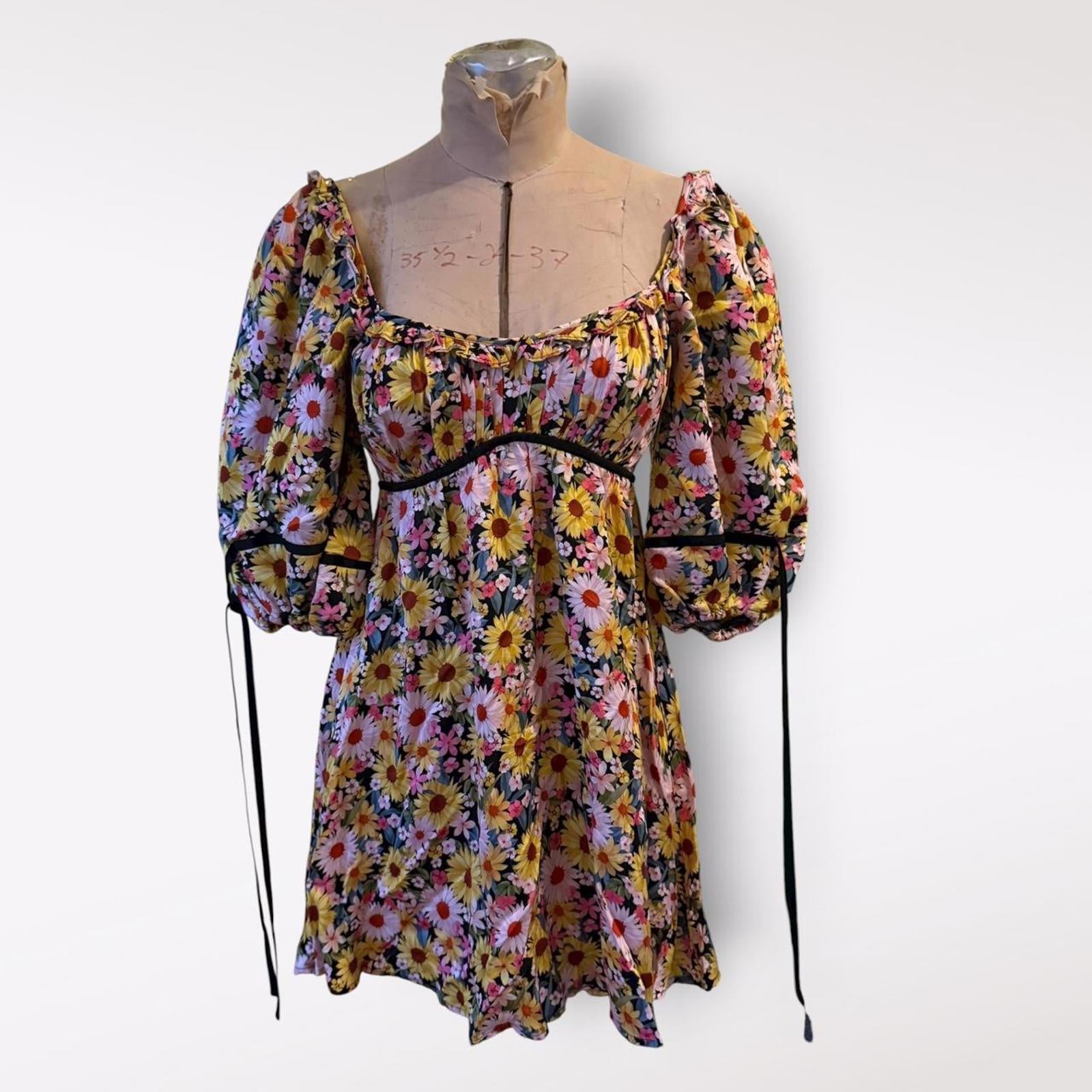 For Love & Lemons Sylvia Floral Dress