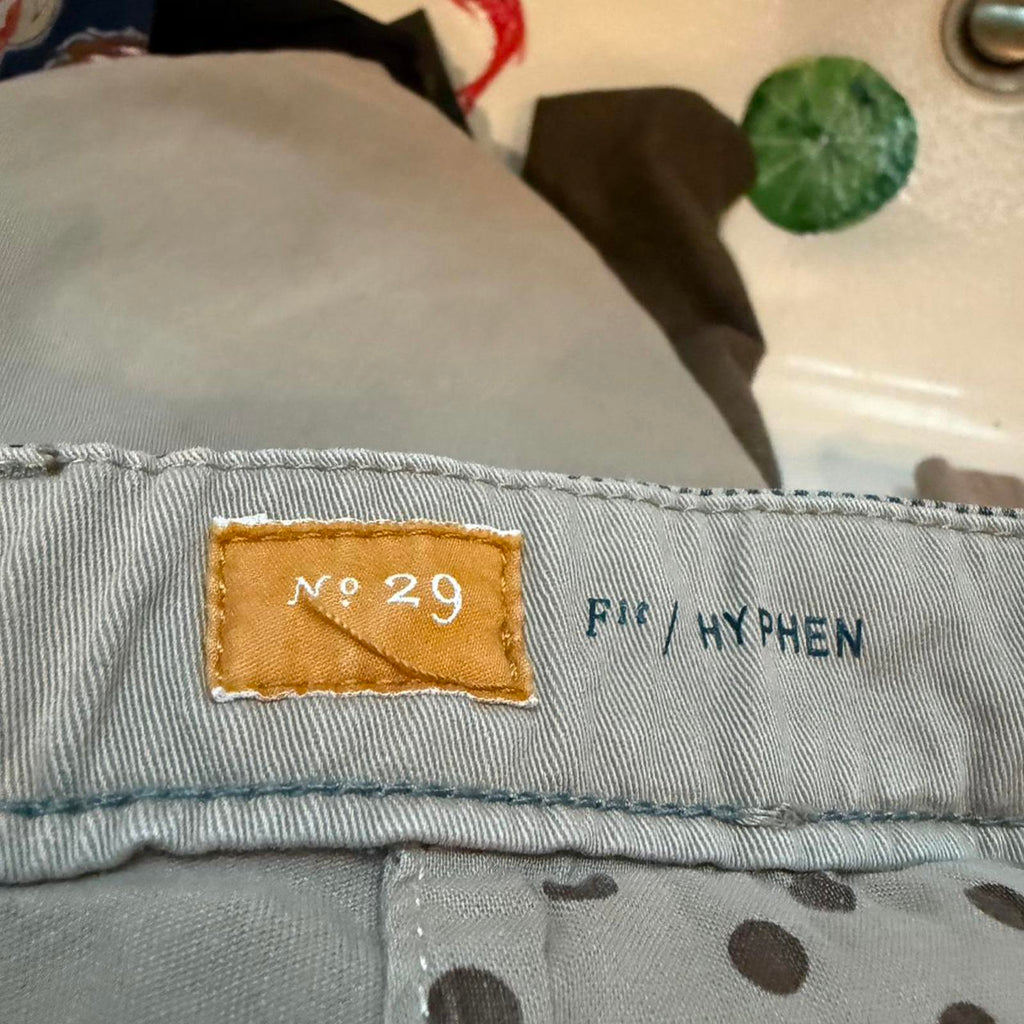 Piloro and the Letterpress Beige Wide Leg Pants with Striped Detail