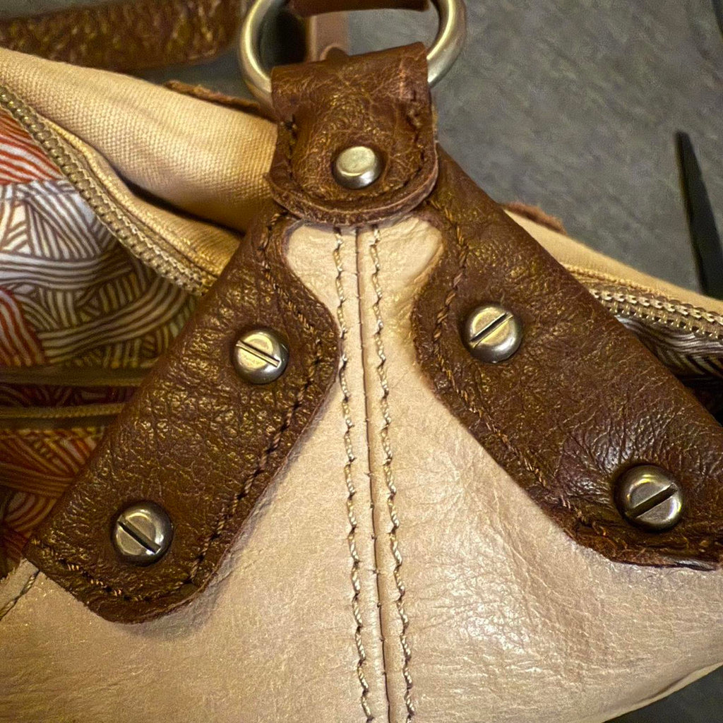 The Sak Women's Tan and Cream Bag